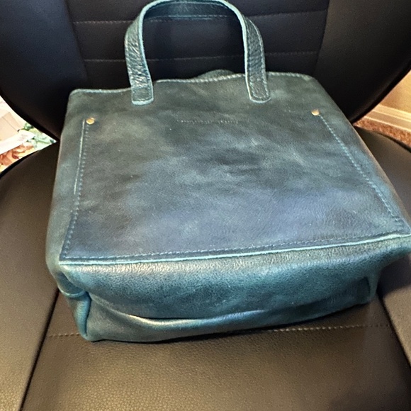 New Portland Leather Mini-Crossbody in Lagoon - Picture 5 of 5